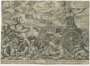 死亡的胜利》，约1565年。 作者 菲利普·加勒