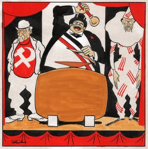莱昂·布鲁姆。 1930-1936（雕刻） 作者 菲利普 (1905 1940) 拉奎尔