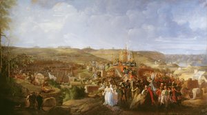 拿破仑在布洛涅的一个营地分发荣誉军团的十字架，1804年8月16日，1806年