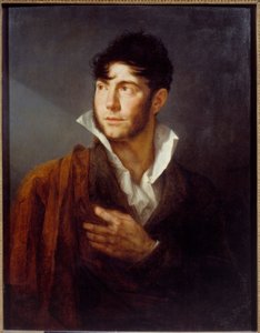 Philippe Auguste Hennequin (1762-1833) 自画像绘画 19 世纪 Caen，Musee des Beaux Arts