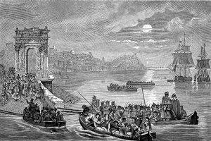 1832年2月23日，法国人占领意大利的安科纳。