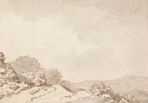山顶上的小路