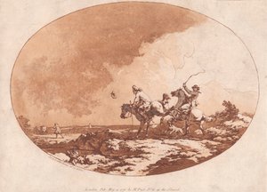 大风天 作者 Philippe-Jacques de Loutherbourg