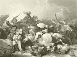 博斯沃思战场之战 作者 Philippe Jacques de Loutherbourg