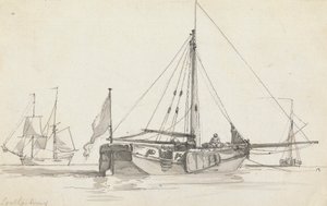 三艘船 作者 Philippe Jacques de Loutherbourg