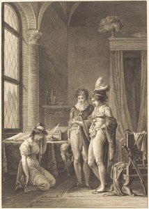 蒙娜丽莎：宽恕 作者 让·巴蒂斯特·马利特之后的菲利普·特里尔