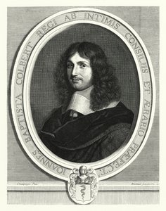Jean-Baptiste Colbert, French statesman (engraving) 作者 菲利普·德（后）尚佩恩