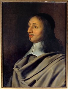 Antoine Le Maistre (或 Lemaistre, Le Maitre) (1608-1646) 的肖像，剧作家让·拉辛 (Jean Racine) 的修辞和措辞教授詹森主义的伟大人物，他是阿诺德家族的成员 - 原始遗失肖像的副本 菲利普·德查姆 作者 菲利普·德（后）尚佩恩