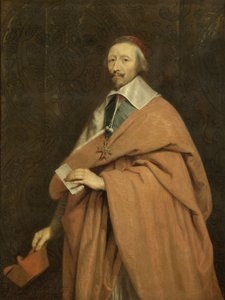 黎塞留红衣主教，约1639年 作者 菲利普·德·尚佩尼