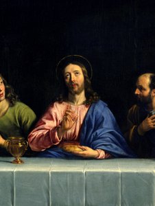 被称为 "小村庄 "的小村庄详细介绍。Philippe de Champaigne (1602-1674) (Ec. Flam. ) 的画作。0.80 x 1.49米 巴黎。卢浮宫博物馆 作者 菲利普·德·尚佩尼