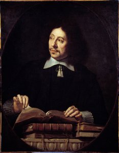男人的肖像。菲利普-德-尚佩涅（1602-1674）的画作ec。弗拉姆。 作者 菲利普·德·尚佩尼