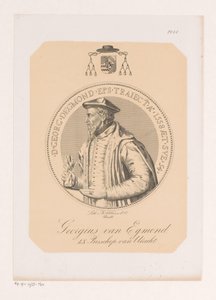 乔治·范·埃格蒙特的肖像 作者 Philippus Anthonius Alexander Kanne（归属于）