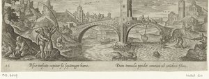 钓鱼
狩猎和捕鱼（系列名称）
Venationes，Piscationes et Aucupii Typi（系列标题） 作者 西奥多·加勒