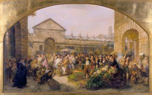 科文特花园市场》，1864年 作者 Phoebus Levin