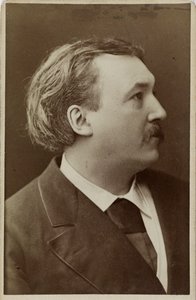 古斯塔夫-多雷1833-1883年的肖像，1883年。
