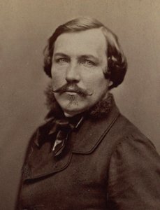 钢琴家和作曲家Alfred Quidant 1815-1893的肖像，约1870年。 作者 摄影工作室纳达尔。