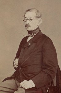 作曲家夏尔-弗朗索瓦-普兰塔德的肖像，1787-1870年，1860年代。