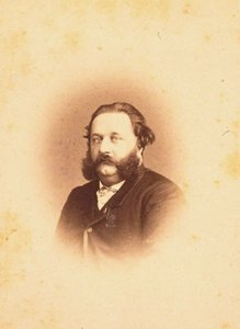 作曲家肖像阿尔弗雷德·贾尔（AlfredJaëll）1832-1882，1866年。
