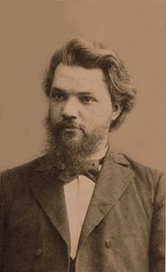 阿列克谢-伊万诺维奇-维维登斯基的肖像 1861-1913年，19世纪末 作者 米哈伊尔·沃尔科夫摄影棚