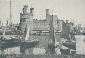卡纳文城堡，1910年