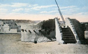 新墨西哥州埃斯图法大楼，约1920年（照片）。 作者 美国摄影师