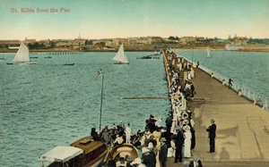 St Kilda from the pier, Melbourne, Victoria, Australia (photo) 作者 澳大利亚摄影师