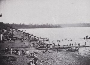English Bay, Vancouver (b/w photo) 作者 加拿大摄影师