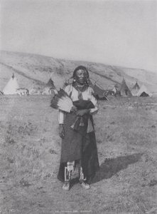 Winnipeg Jack, Blackfoot (b/w photo)