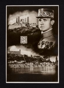 Milan Ratislav Stepanik, Slovak soldier who served as a general in the French Army in the First World War and as Minister of War for Czechoslovakia (b/w photo)