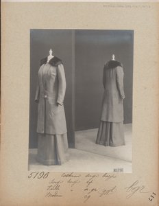 Album Page: House of Worth, Costume