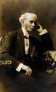 Portrait of Francois Stephen Emile Liegeard (1830-1925), French writer, poet and politician - Photography, Coll. Baussy