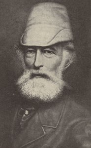 Alfred Krupp, German industrialist who founded the Krupp Works at Essen (b/w photo) 作者 德国摄影师