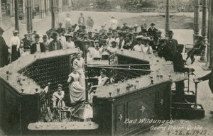 坏维尔东根。 1913 年寄出的明信片。 作者 德国摄影师