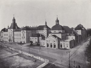 Charlottenburg, Akademie der Kunste und Hochschule fur Musik（黑白照片） 作者 德国摄影师