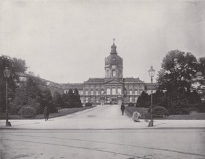 Charlottenburg, Stadtschloss (b/w photo) 作者 德国摄影师