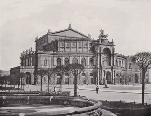 Das Konigliche Hoftheater (b/w photo) 作者 德国摄影师