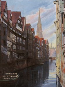 汉堡：舰队在 Groningerstrasse（照片） 作者 德国摄影师