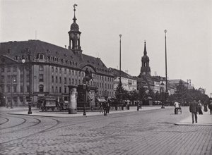 Hauptstrasse in Neustadt (b/w photo) 作者 德国摄影师