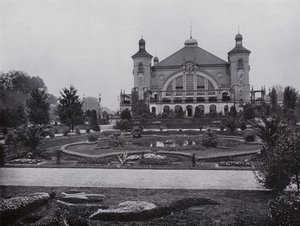 Leipzig: Palmengarten (b/w photo) 作者 德国摄影师