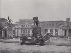 Nationaldenkmal Kaiser Wilhelm I (b/w photo) 作者 德国摄影师