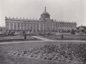 Potsdam, Neues Palais (b/w photo) 作者 德国摄影师