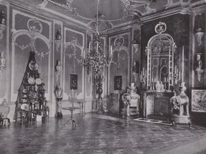 Potsdam, Neues Palais, Japanischer Salon (b/w photo) 作者 德国摄影师