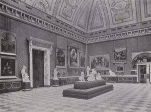 Potsdam, Orangerie, Raffaelsaal (b/w photo) 作者 德国摄影师