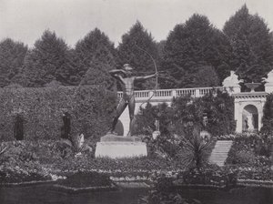Potsdam, Sicilianischer Garten, Bogenschutze (b/w photo) 作者 德国摄影师