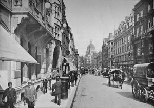 伦敦市舰队街，c1900 1911年