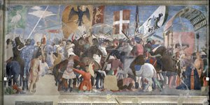 公元628年Heraclius的胜利和Chosroes的执行，来自真正的交叉周期，完成了1464年 作者 皮耶罗·德拉·弗朗西斯卡