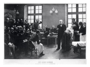 1887年在Salpetriere的Charcot医生的临床课程