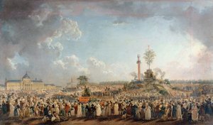 1794年6月8日在火星场举行的至尊节，1794年。