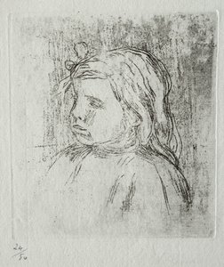 克劳德·雷诺阿（Claude Renoir），左路四分之三，1908年。 作者 皮埃尔·奥古斯特·雷诺阿