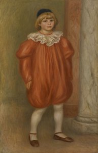 克劳德·雷诺阿（Claude Renoir）着装，1909年 作者 皮埃尔·奥古斯特·雷诺阿